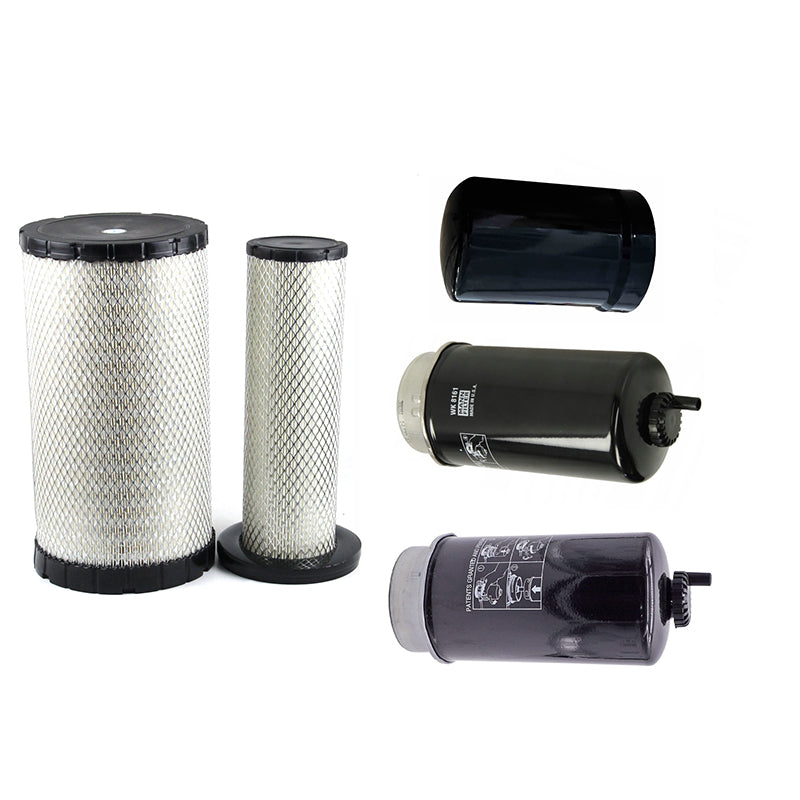 Kit de filtro compatible con excavadora John Deere 200DLC 210G 240DLC 250GLC 270DLC 290GLC