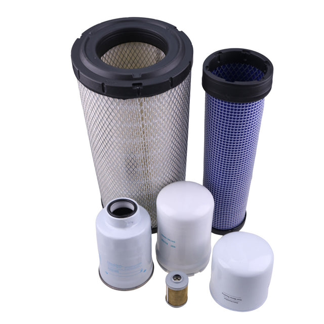 Kit de filtro HH1C0-32430 55231-26150 para el cargador de pista compacto de Kubota SVL90-2 SVL95-2