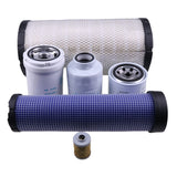 Kit de filtro HH1C0-32430 55231-26150 para el cargador de pista compacto de Kubota SVL90-2 SVL95-2