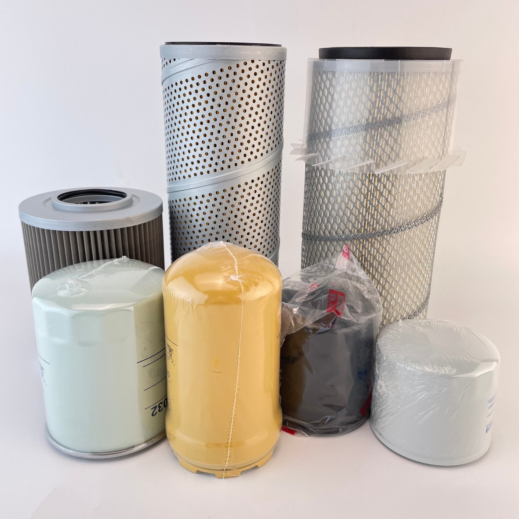 Filter Kit for Mitsubishi Engine 4D32 Fits for Caterpillar CAT Excavator E70B - Fab Heavy Parts