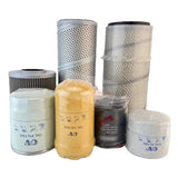 Filter Kit for Mitsubishi Engine 4M40 Fits for Caterpillar CAT Excavator E307B E307C 307C - Fab Heavy Parts