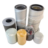 Filter Kit for Mitsubishi Engine 4M40 Fits for Caterpillar CAT Excavator E307B E307C 307C - Fab Heavy Parts