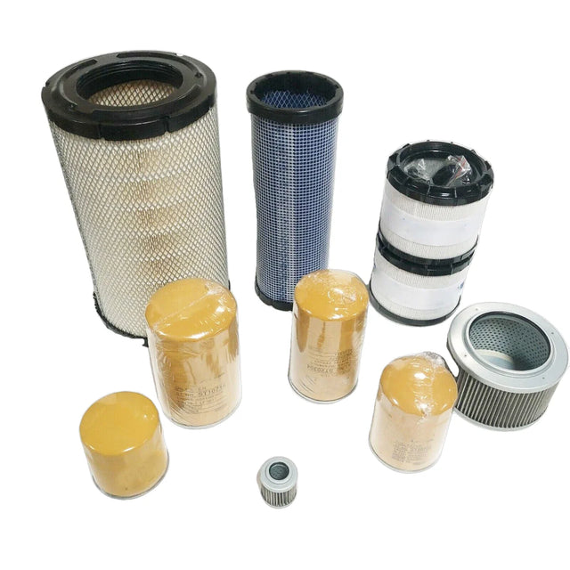 Kit de filtro para el motor Mitsubishi 6D34 Excavador Kobelco SK200-6 SK200-6E
