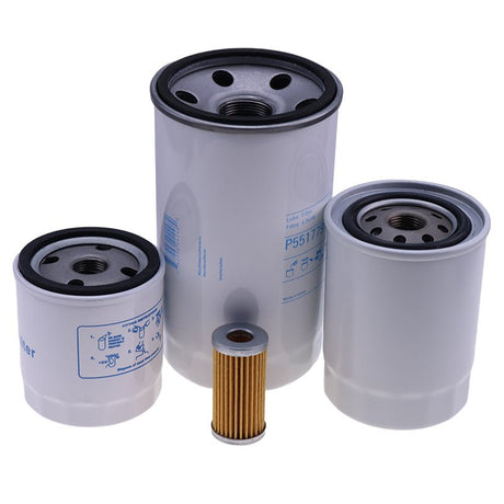 Filter Kit for New Holland Compact Tractor TC25D TC27D TC29D TC29DA TC30 TC33D - Fab Heavy Parts