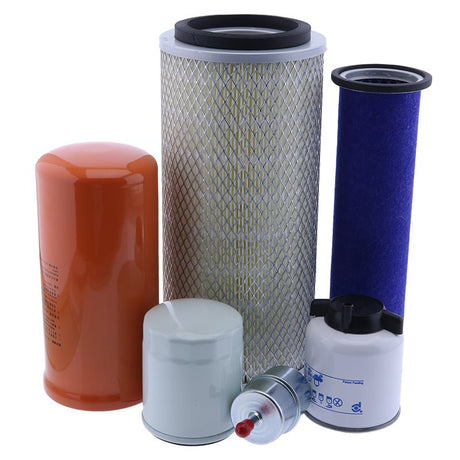 Filter Kit for New Holland Skid Steer Loader LX465 LX565 LX665 L465 L485 - Fab Heavy Parts