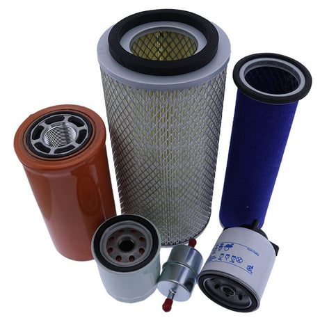 Filter Kit for New Holland Skid Steer Loader LX465 LX565 LX665 L465 L485 - Fab Heavy Parts