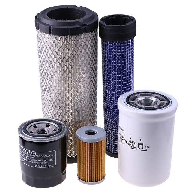 Kit filtro per motore Yanmar 4TNE84 4TNE88 Adatto per trattore John Deere 4710