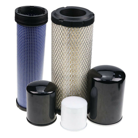 Filter Kit HH1C0 - 32430 59800 - 26110 for Kubota SVL75 - 2 SVL75 - 2C SVL95 - 2S SVL95 - 2SC Loader - Fab Heavy Parts