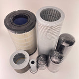 Filter Kit L4001430 4041655 for Isuzu Engine 4BB1 Hitachi Excavator UH041 - Fab Heavy Parts