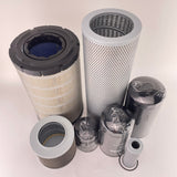 Filter Kit L4138076 L4041298 for Isuzu Engine 6BB1 Hitachi Excavator UH073 - Fab Heavy Parts