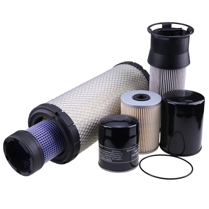 Filter Kit LVA21038 for Yanmar Engine Fits for John Deere Compact Utility Tractor 3033R 3039R 3046R - Fab Heavy Parts