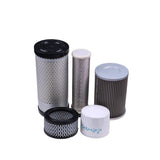 Filter Kit RD158 - 42270 RD158 - 42280 HH164 - 32430 RD411 - 62210 RD159 - 51020 for Kubota Excavator KX040 - 4 - Fab Heavy Parts