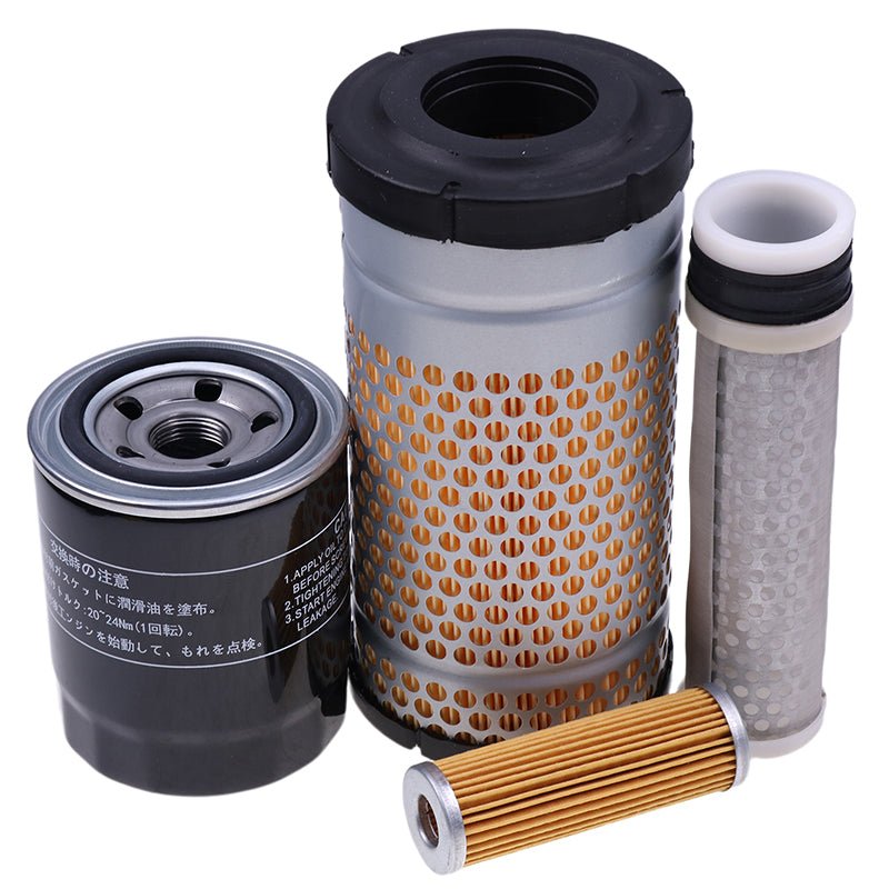Filter Service Kit 60060 - 9941 - 0 6C060 - 99410 for Kubota Mini Excavator U10 U10 - 3 - Fab Heavy Parts