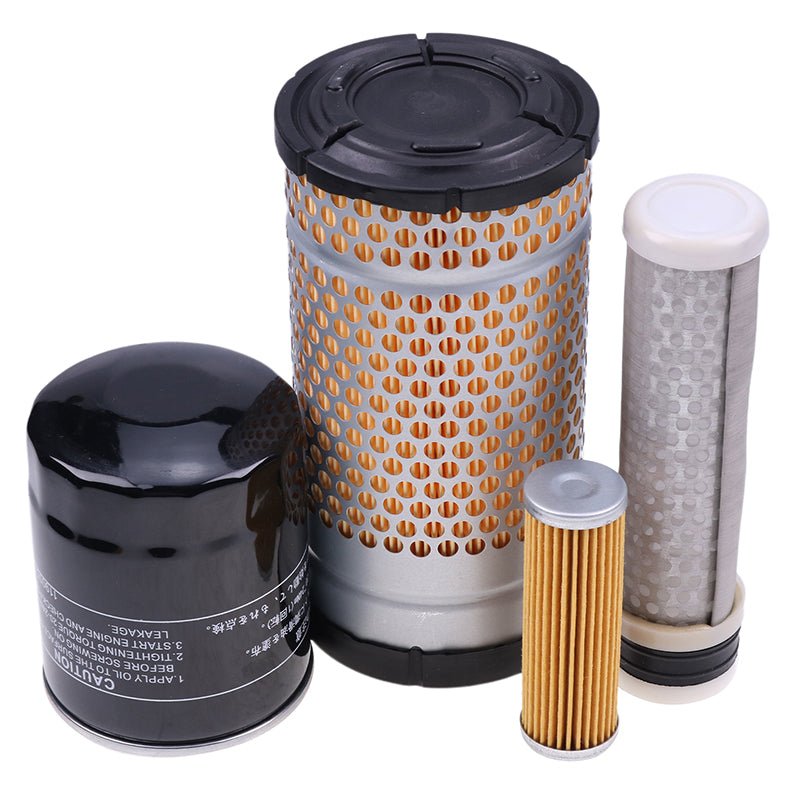 Filter Service Kit 60060 - 9941 - 0 6C060 - 99410 for Kubota Mini Excavator U10 U10 - 3 - Fab Heavy Parts