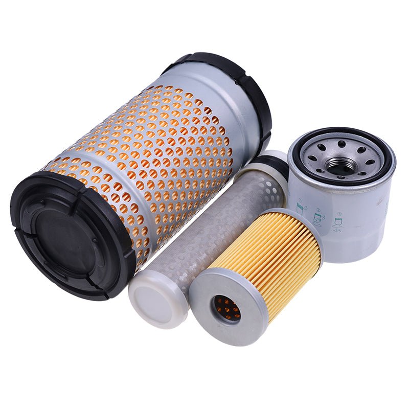 Filter Service Kit 6C060 - 99410 60060 - 99410 for Kubota Mini Excavator KX36 - 3 KX41 - 3 - Fab Heavy Parts