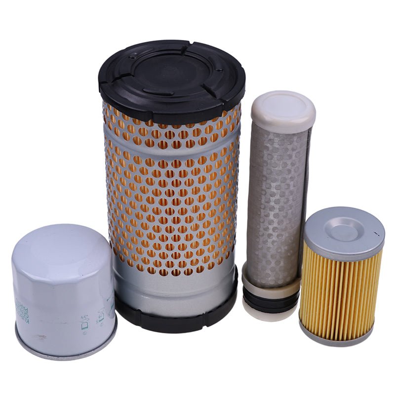 Filter Service Kit 6C060 - 99410 60060 - 99410 for Kubota Mini Excavator KX36 - 3 KX41 - 3 - Fab Heavy Parts