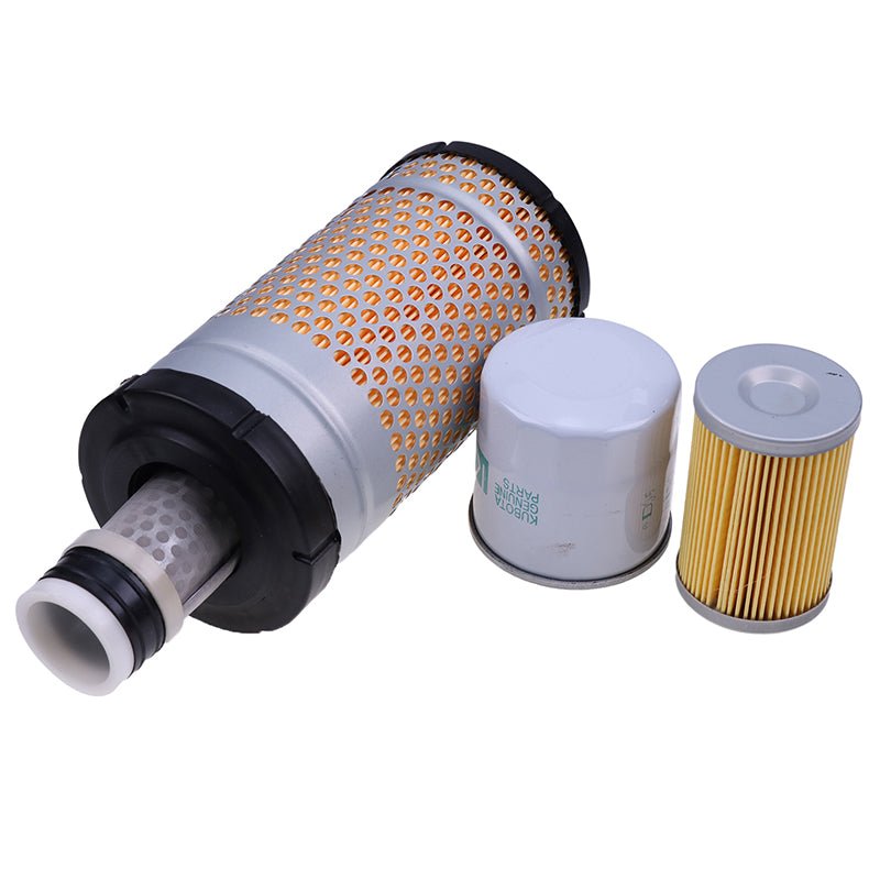 Filter Service Kit 6C060 - 99410 60060 - 99410 for Kubota Mini Excavator KX36 - 3 KX41 - 3 - Fab Heavy Parts