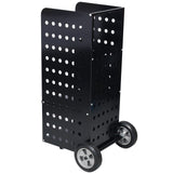 Firewood Fireplace Log Cart 200lbs Capacity Wood Rack Heavy Duty - Black - Fab Heavy Parts
