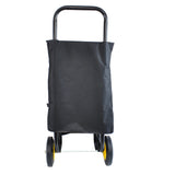 Firewood Log Cart Carrier Outdoor Indoor Black Steel Wood Rack Storage Mover Rolling Wheeled Metal Dolly Hauler Moving Equipment - Fab Heavy Parts