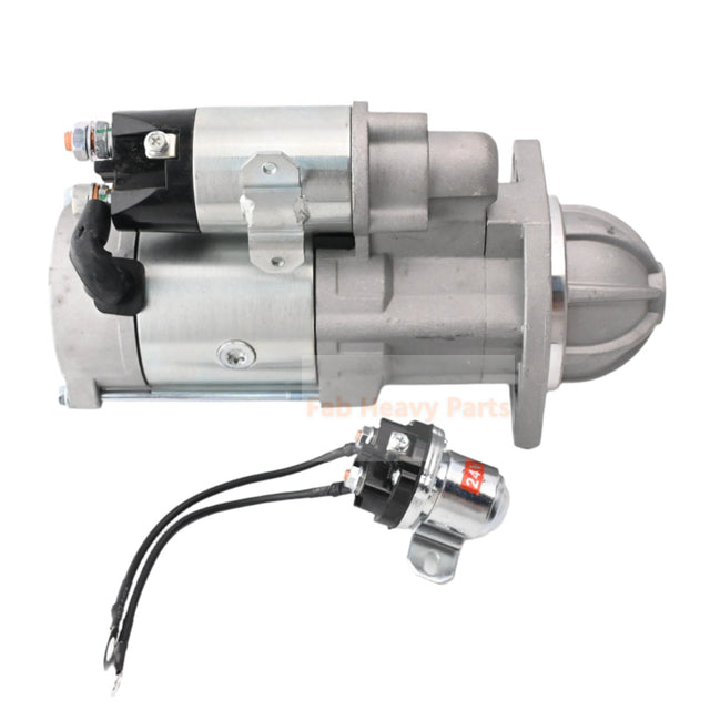 FITS PARA SA KOMATSU CRAWLER D21P D21S 4D95S ENGINE 4D130 Starter Motor 600-813-2650 600-813-4410