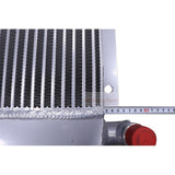 Fits For Komatsu Excavator PC100 - 3 PC120 - 3 PF3 - 1 Hydraulic Oil Cooler Assembly 203 - 03 - 41380 - Fab Heavy Parts
