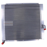 Fits For Komatsu Excavator PC100 - 3 PC120 - 3 PF3 - 1 Hydraulic Oil Cooler Assembly 203 - 03 - 41380 - Fab Heavy Parts
