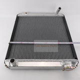 Fits For Komatsu Excavator PC60 - 5 PC60 - 6 PC60L - 5 PC60U - 5 PC75UD - 2 PC75UU - 2 PC80 - 3 Hydraulic Radiator Core Assembly 201 - 03 - 51150 - Fab Heavy Parts