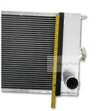Fits For Komatsu Wheel Loader WA200 - 5 WA250 - 5 WA270 - 5 Hydraulic Radiator Core Assembly 418 - 03 - 31112 - Fab Heavy Parts