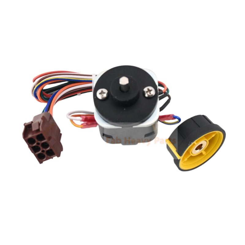 Fits JLG Boom Lift Speed Switch and Knob 4360407 and 2560136 - Fab Heavy Parts