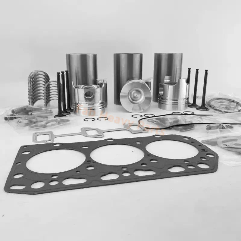 Fits Komatsu Excavator PC25 - 1 PC30 - 7 PC35R - 8 PC30MRX - 1 Yanmar Engine 3TNE84 3TNE84T Fits Komatsu Engine 3D84E Overhaul Rebuild Kit - Fab Heavy Parts