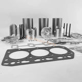 Fits Komatsu Excavator PC25 - 1 PC30 - 7 PC35R - 8 PC30MRX - 1 Yanmar Engine 3TNE84 3TNE84T Fits Komatsu Engine 3D84E Overhaul Rebuild Kit - Fab Heavy Parts