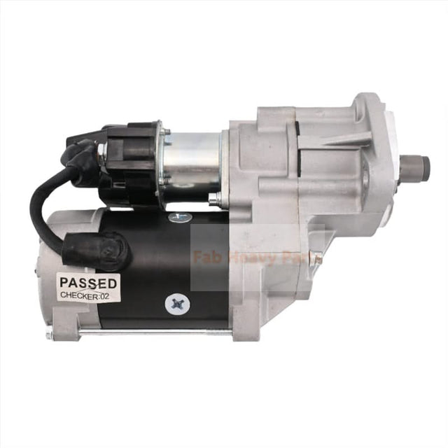 Fits Komatsu PC60 - 7 Starter Motor 24V 11 Teeth 4.5KW Engine 4D102T - Fab Heavy Parts