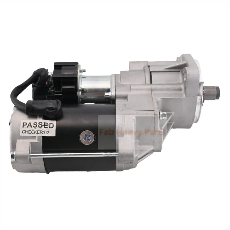 Fits Komatsu PC60 - 7 Starter Motor 24V 11 Teeth 4.5KW Engine 4D102T - Fab Heavy Parts