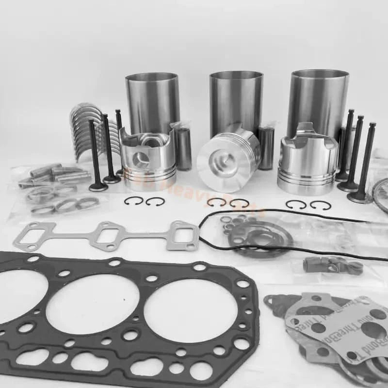 Fits Yanmar 3TN84 3TNE84 3TNV84T Fits Komatsu 3D84E Engine Overhaul Rebuild Kit Fits for John Deere Tractor - Fab Heavy Parts