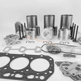 Fits Yanmar 3TN84 3TNE84 3TNV84T Fits Komatsu 3D84E Engine Overhaul Rebuild Kit Fits for John Deere Tractor - Fab Heavy Parts