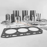 Fits Yanmar 3TNE84 3TNE84T Fits Komatsu 3D84E Engine Overhaul Rebuild Kit - Fab Heavy Parts