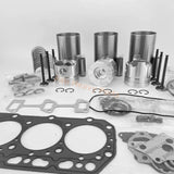 Fits Yanmar 3TNE84 3TNE84T Fits Komatsu 3D84E Engine Overhaul Rebuild Kit - Fab Heavy Parts