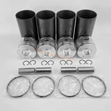Fits Yanmar 4TNV98T Fits Komatsu 4D98E - 2 SD4D98E - 2NF2 Overhaul Rebuild Kit - Fab Heavy Parts