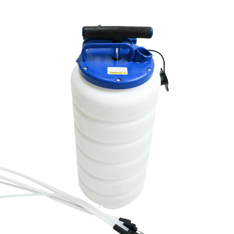 Fluid Extractor 4 Gallon 15 Liter Pneumatic&Manual Oil Changer Vacuum Fluid Extractor Oil Extractor - Fab Heavy Parts