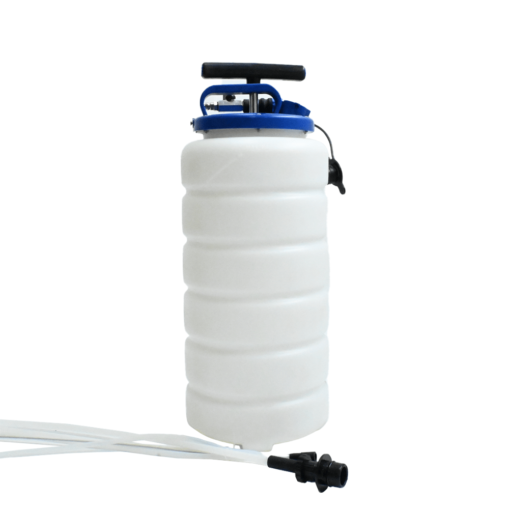 Fluid Extractor 4 Gallon 15 Liter Pneumatic&Manual Oil Changer Vacuum Fluid Extractor Oil Extractor - Fab Heavy Parts