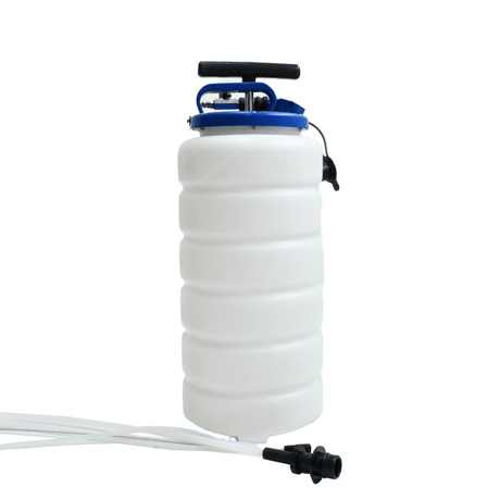 Fluid Extractor 4 Gallon 15 Liter Pneumatic&Manual Oil Changer Vacuum Fluid Extractor Oil Extractor - Fab Heavy Parts