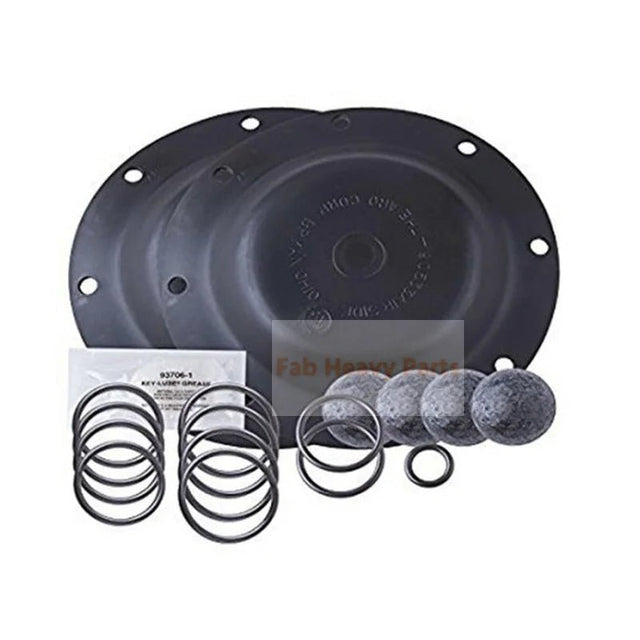 Fluid Section Repair Kit 637401 - GG for Ingersoll Rand ARO Air Operated Double Diaphragm Pump - Fab Heavy Parts