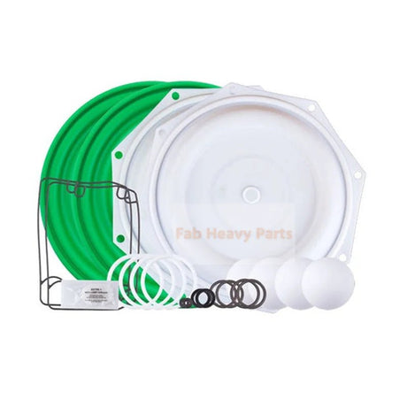 Fluid Section Service Kit 637375 - TT for Ingersoll Rand ARO Diaphragm Pump - Fab Heavy Parts