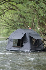 Foldable 2 - 3 People Amphibious Inflatable Car Roof Top Tent Glamping Camping Tent for SUV Truck and Universal Auto (Without Ladder) - Fab Heavy Parts