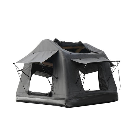 Foldable 2 - 3 People Amphibious Inflatable Car Roof Top Tent Glamping Camping Tent for SUV Truck and Universal Auto (Without Ladder) - Fab Heavy Parts