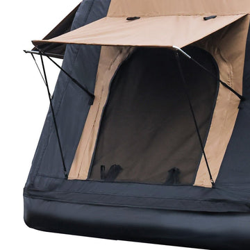 car foldable tent Foldable 2-3 People Amphibious Inflatable Car Roof Top Tent Glamping  Camping Tent for SUV Truck (Without Ladder)