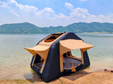 Foldable 2 - 3 People Amphibious Inflatable Car Roof Top Tent Glamping Camping Tent for SUV Truck (Without Ladder) - Fab Heavy Parts
