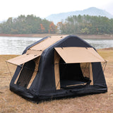 Foldable 2 - 3 People Amphibious Inflatable Car Roof Top Tent Glamping Camping Tent for SUV Truck (Without Ladder) - Fab Heavy Parts