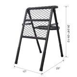 Foldable SUV Tire Ladder Adjustable Vehicle Access Step for Truck SUV RV Offroad - Fab Heavy Parts