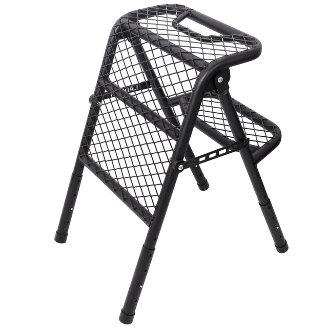 Foldable SUV Tire Ladder Adjustable Vehicle Access Step for Truck SUV RV Offroad - Fab Heavy Parts